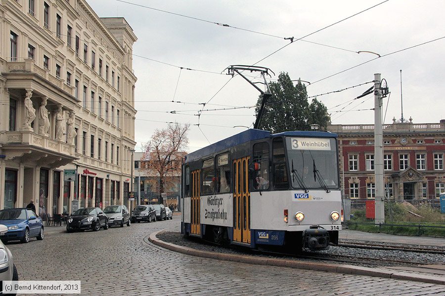 Straßenbahn Görlitz - 314
/ Bild: goerlitz314_bk1310150174.jpg