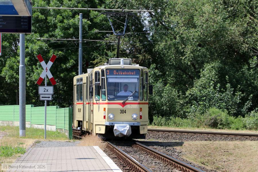 Stra&szlig;enbahn Gotha - 304
/ Bild: gotha304_bk2506260173.jpg