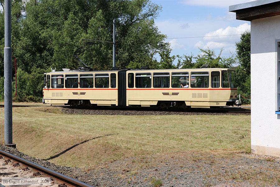 Stra&szlig;enbahn Gotha - 304
/ Bild: gotha304_bk2506260178.jpg