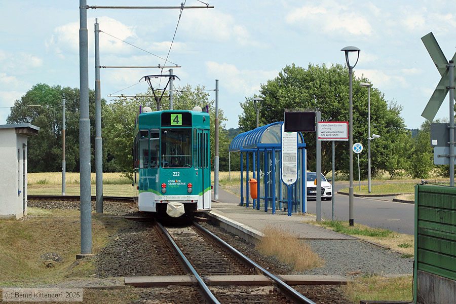 Stra&szlig;enbahn Gotha - 222
/ Bild: gotha222_bk2506260200.jpg