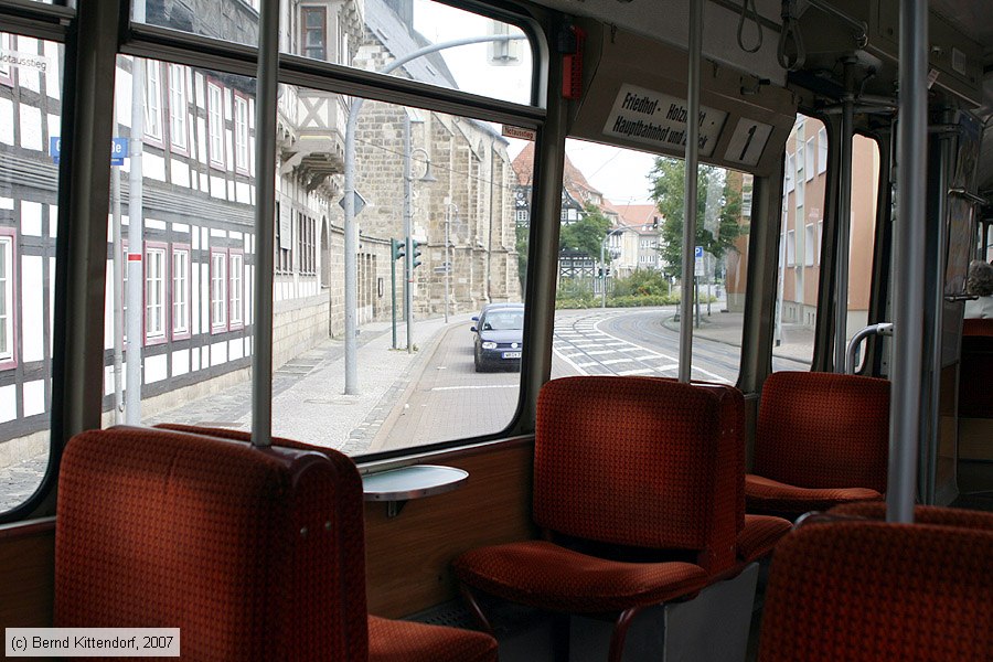 Straßenbahn Halberstadt - 168 - Innenansicht 
/ Bild: halberstadt168_bk0708040122.jpg