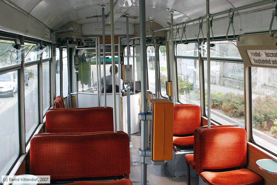 Straßenbahn Halberstadt - 168 - Innenansicht 
/ Bild: halberstadt168_bk0708040130.jpg