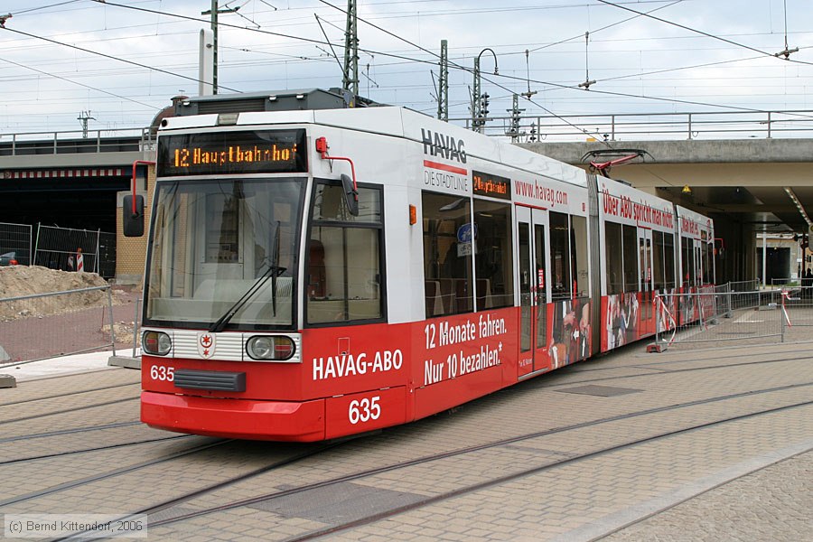 Straßenbahn Halle (Saale) - 635
/ Bild: halle635_bk0605140305.jpg