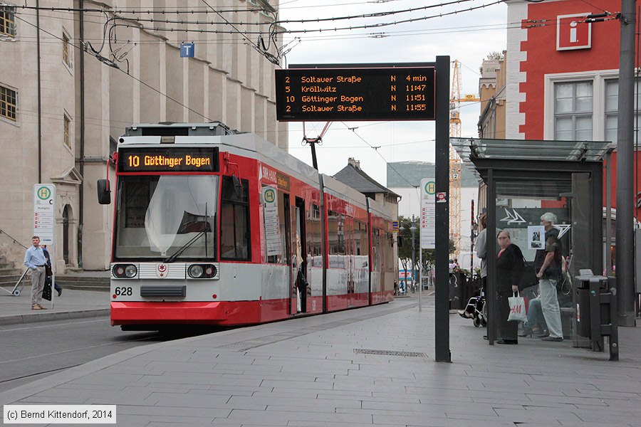 Straßenbahn Halle (Saale) - 628
/ Bild: halle628_bk1408250061.jpg