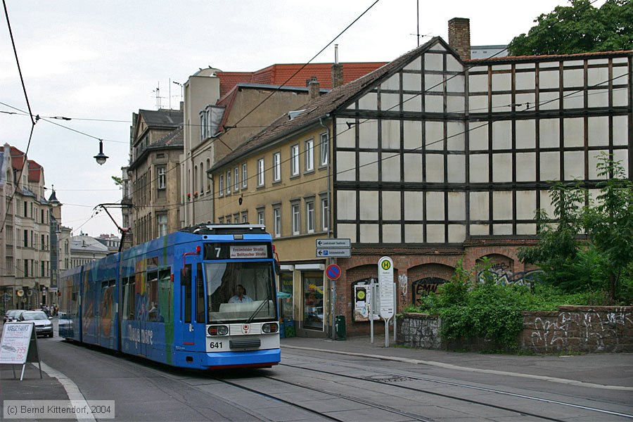 Straßenbahn Halle (Saale) - 641
/ Bild: halle641_e0006651.jpg