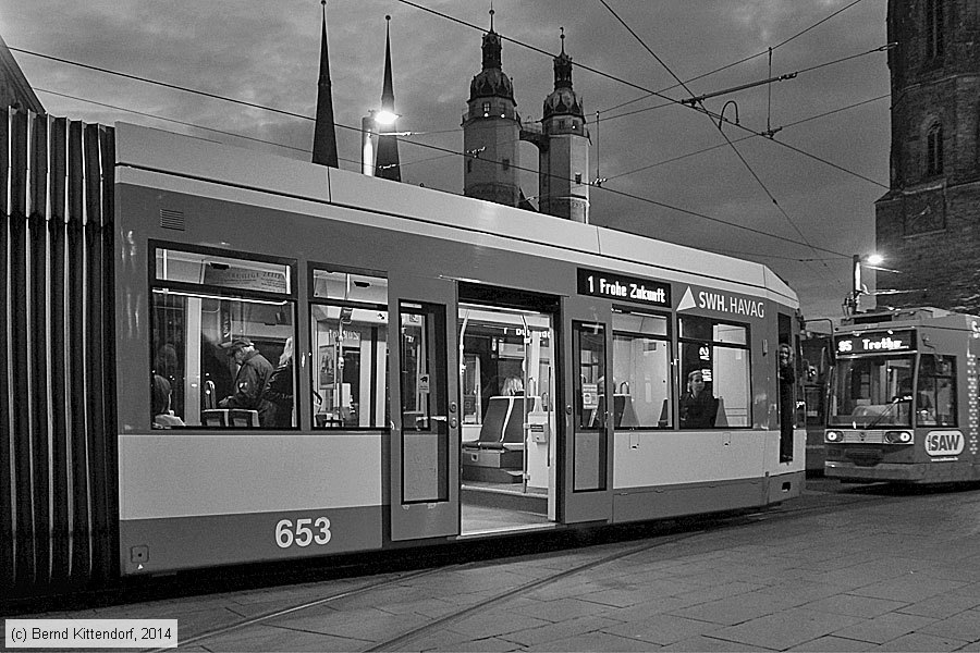 Straßenbahn Halle (Saale) - 653
/ Bild: halle653_bk1408260120.jpg