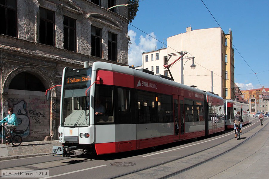 Straßenbahn Halle (Saale) - 661
/ Bild: halle661_bk1408270268.jpg