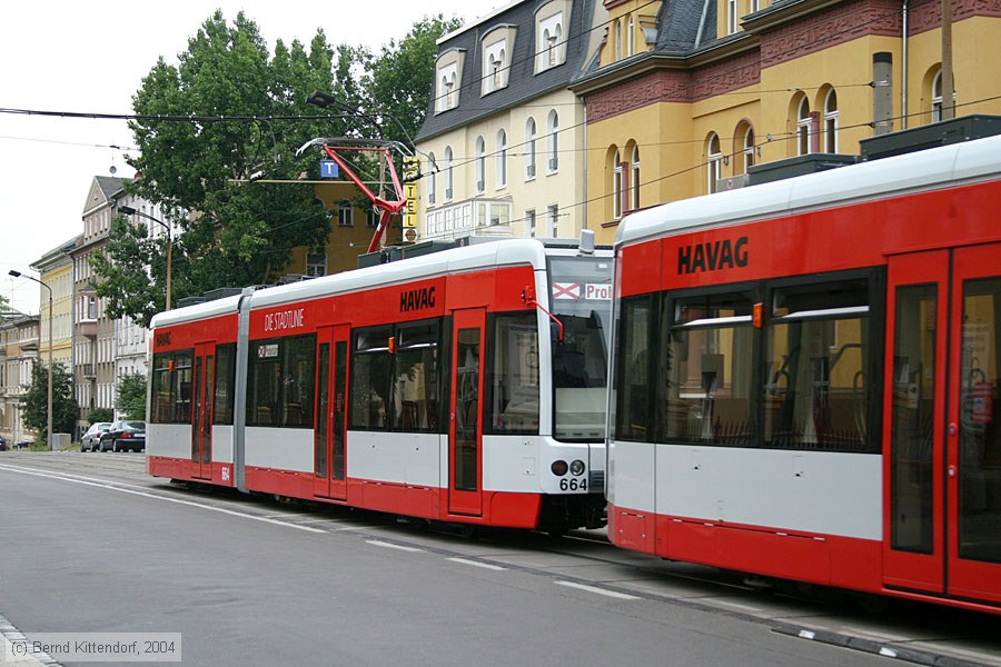 Straßenbahn Halle (Saale) - 664
/ Bild: halle664_e0006621.jpg
