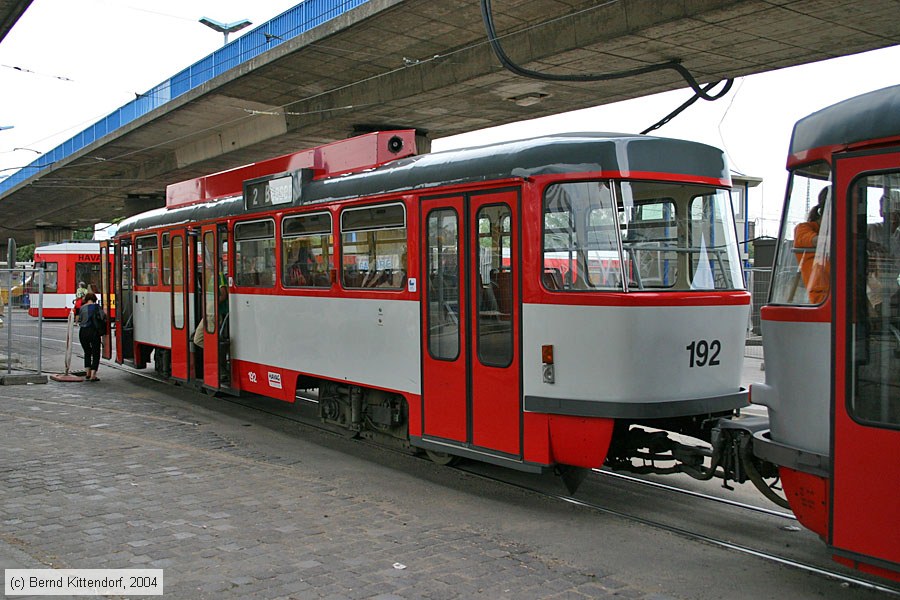Straßenbahn Halle (Saale) - 192
/ Bild: halle192_e0006601.jpg