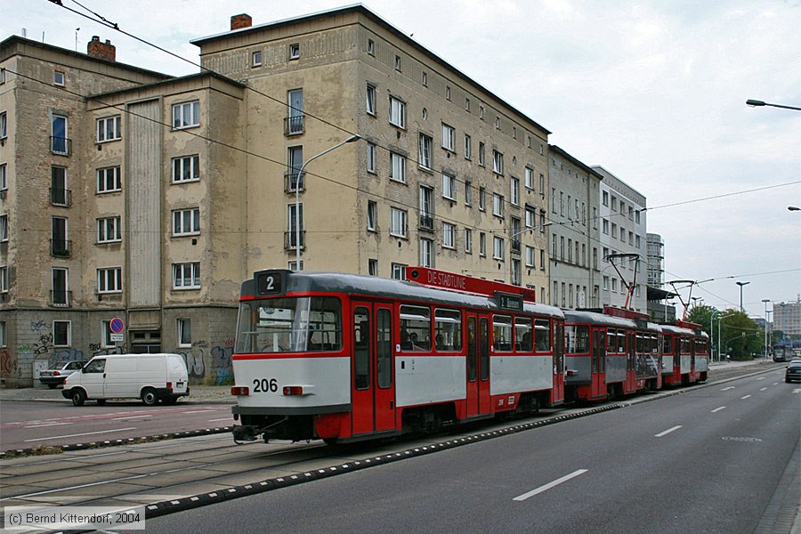 Straßenbahn Halle (Saale) - 206
/ Bild: halle206_e0006616.jpg