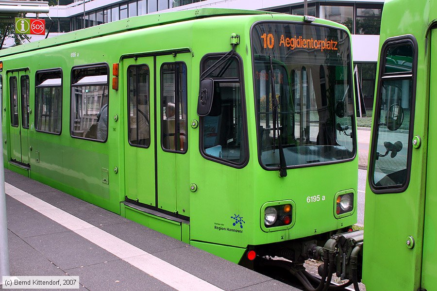 Hannover - Stadtbahn - 6195
/ Bild: hannover6195_bk0708260036.jpg Hannover - Stadtbahn - 6195
/ Bild: hannover6195_bk0708260036.jpg