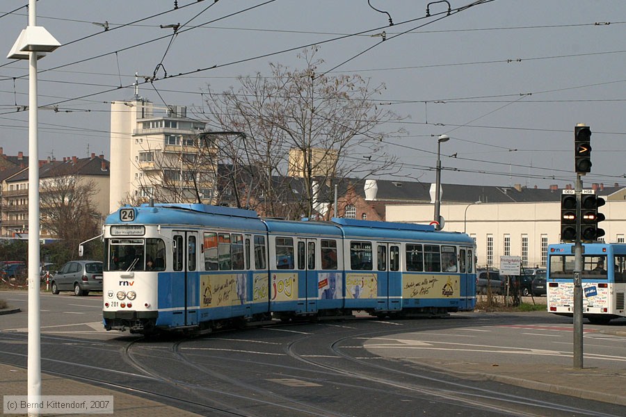 Straßenbahn Heidelberg - 201
/ Bild: hsb201_bk0703140004.jpg