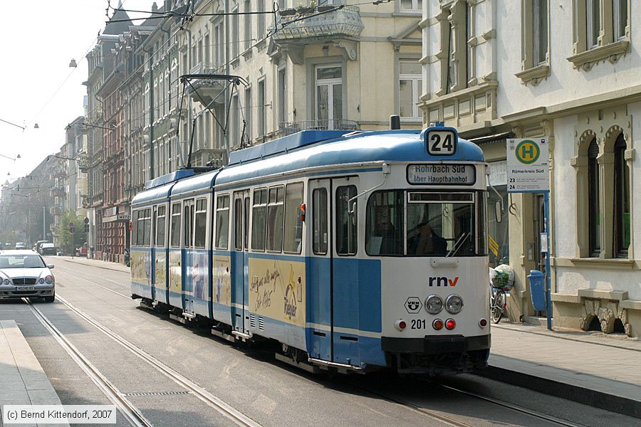 Straßenbahn Heidelberg - 201
/ Bild: hsb201_bk0703140011.jpg