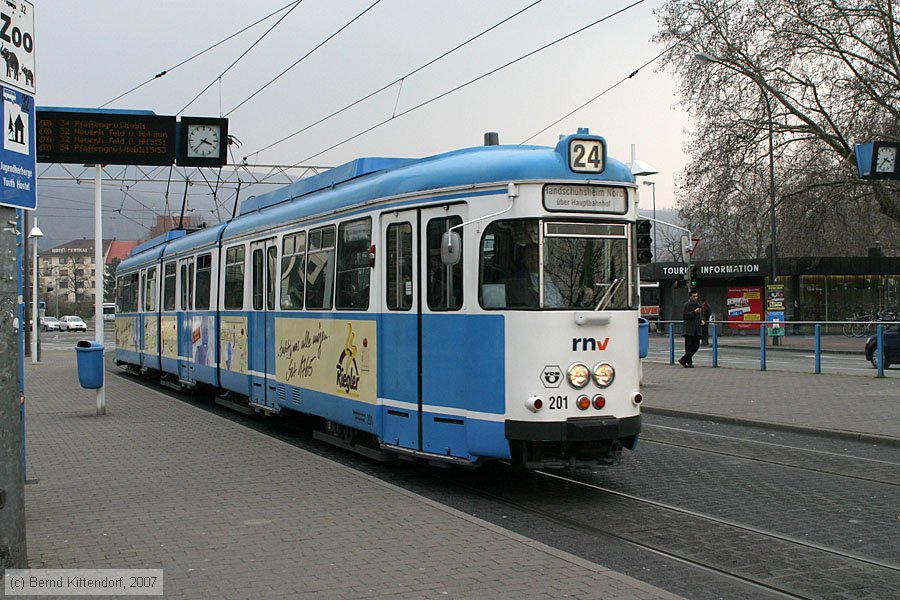 Straßenbahn Heidelberg - 201
/ Bild: hsb201_bk0703140126.jpg