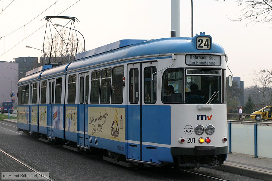 Straßenbahn Heidelberg - 201
/ Bild: hsb201_bk0703140142.jpg