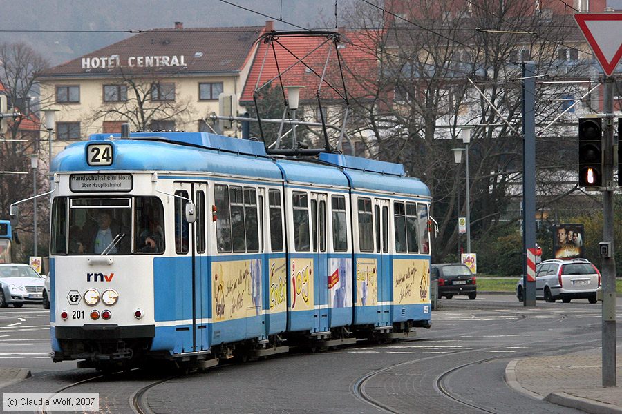 Straßenbahn Heidelberg - 201
/ Bild: hsb201_cw0703140102.jpg