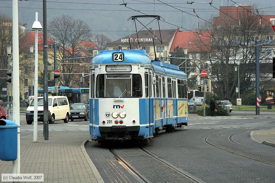 Straßenbahn Heidelberg - 201
/ Bild: hsb201_cw0703140104.jpg