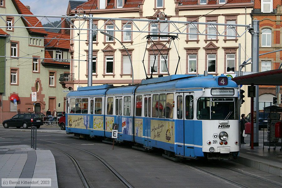 Straßenbahn Heidelberg - 201
/ Bild: hsb201_e0000347.jpg