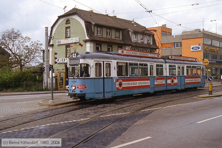 Straßenbahn Heidelberg - 217
/ Bild: hsb217_ds070713.jpg