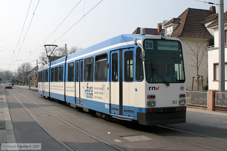 Straßenbahn Heidelberg - 251
/ Bild: hsb251_bk0703140055.jpg