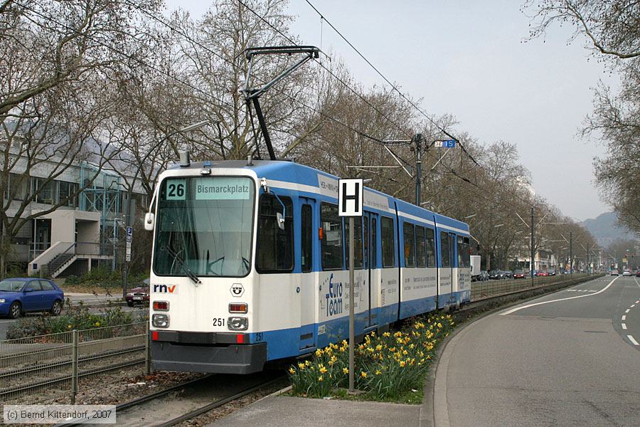 Straßenbahn Heidelberg - 251
/ Bild: hsb251_bk0703140097.jpg