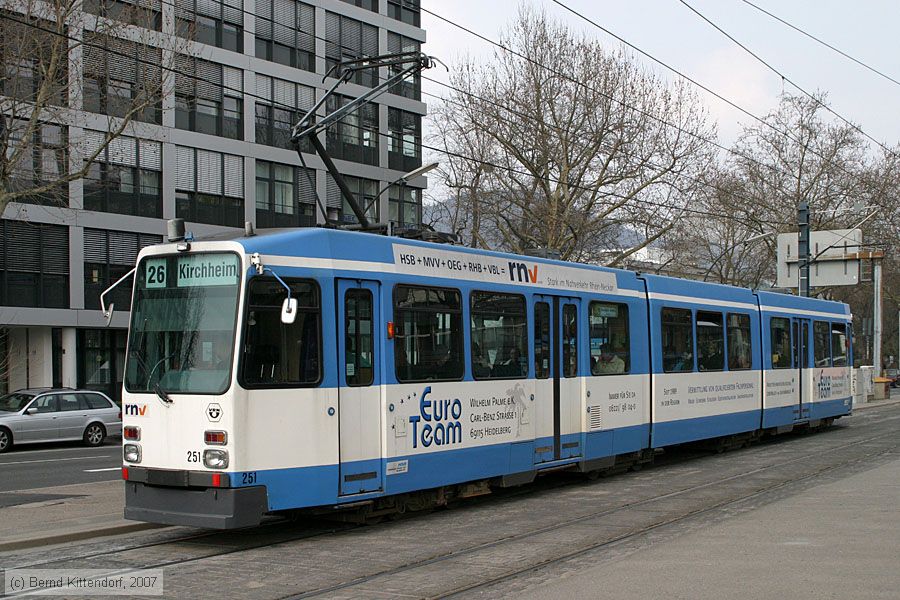 Straßenbahn Heidelberg - 251
/ Bild: hsb251_bk0703140114.jpg