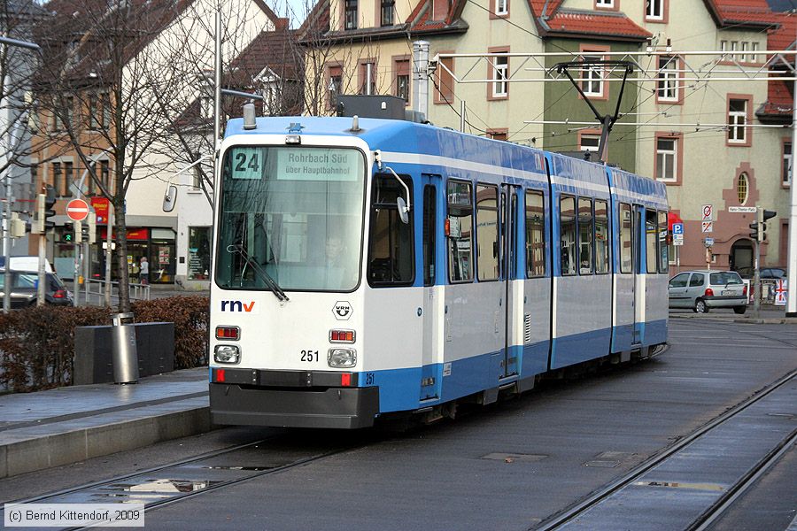 Straßenbahn Heidelberg - 251
/ Bild: hsb251_bk0912070135.jpg