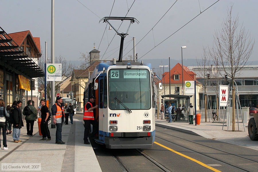 Straßenbahn Heidelberg - 251
/ Bild: hsb251_cw0703140034.jpg