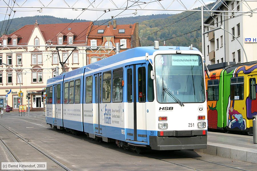 Straßenbahn Heidelberg - 251
/ Bild: hsb251_e0000357.jpg