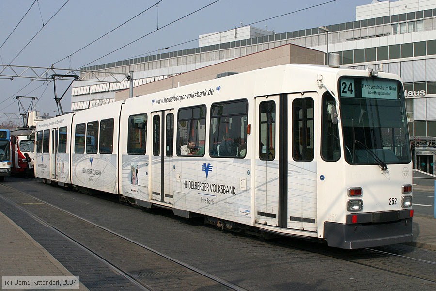 Straßenbahn Heidelberg - 252
/ Bild: hsb252_bk0703140003.jpg