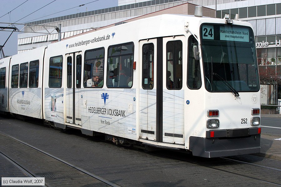 Straßenbahn Heidelberg - 252
/ Bild: hsb252_cw0703140002.jpg
