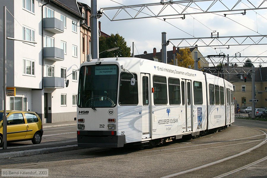 Straßenbahn Heidelberg - 252
/ Bild: hsb252_e0000364.jpg