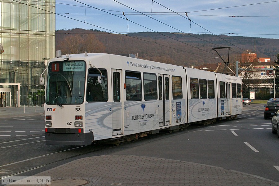 Straßenbahn Heidelberg - 252
/ Bild: hsb252_e0015382.jpg