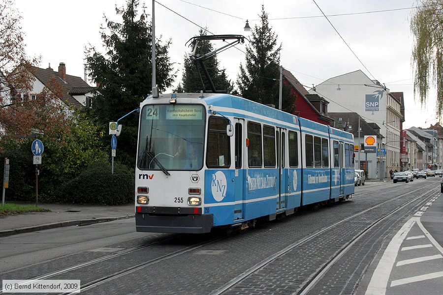 Straßenbahn Heidelberg - 255
/ Bild: hsb255_bk0912070052.jpg