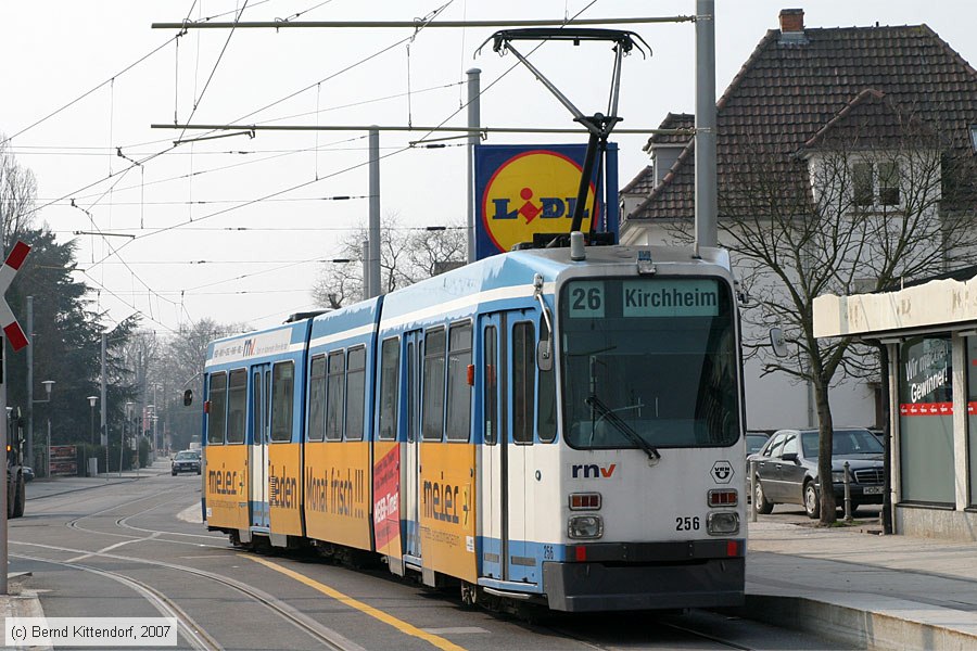 Straßenbahn Heidelberg - 256
/ Bild: hsb256_bk0703140050.jpg