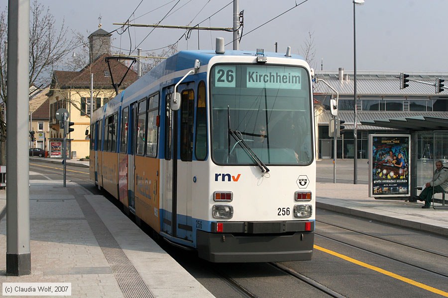 Straßenbahn Heidelberg - 256
/ Bild: hsb256_cw0703140028.jpg