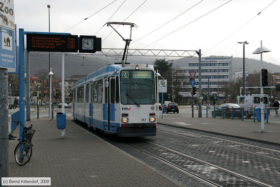 Straßenbahn Heidelberg - 257
/ Bild: hsb257_bk0912070043.jpg
