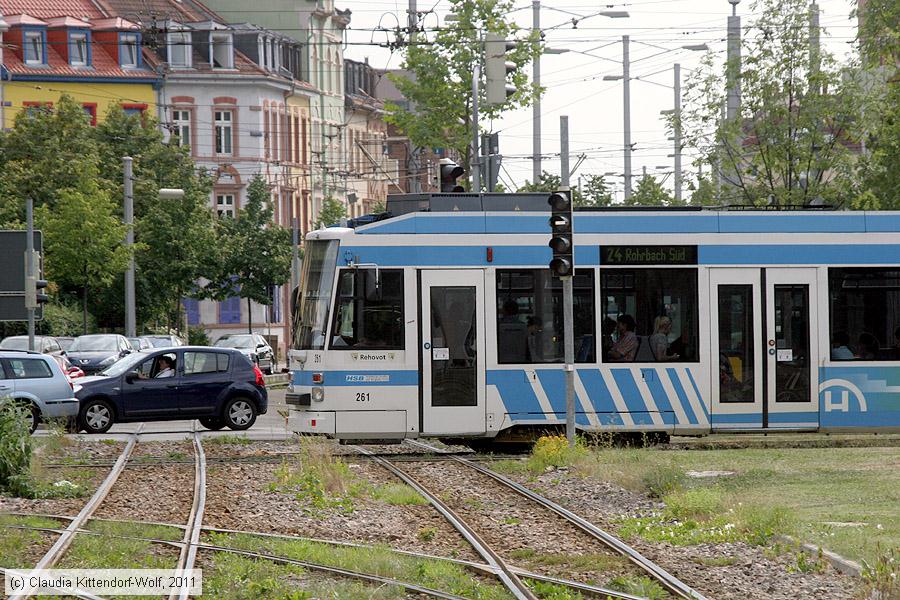 Straßenbahn Heidelberg - 261
/ Bild: hsb261_cw1107060244.jpg