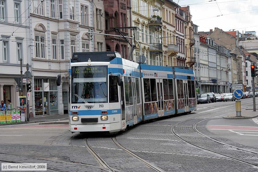Straßenbahn Heidelberg - 263
/ Bild: hsb263_bk0906070452.jpg