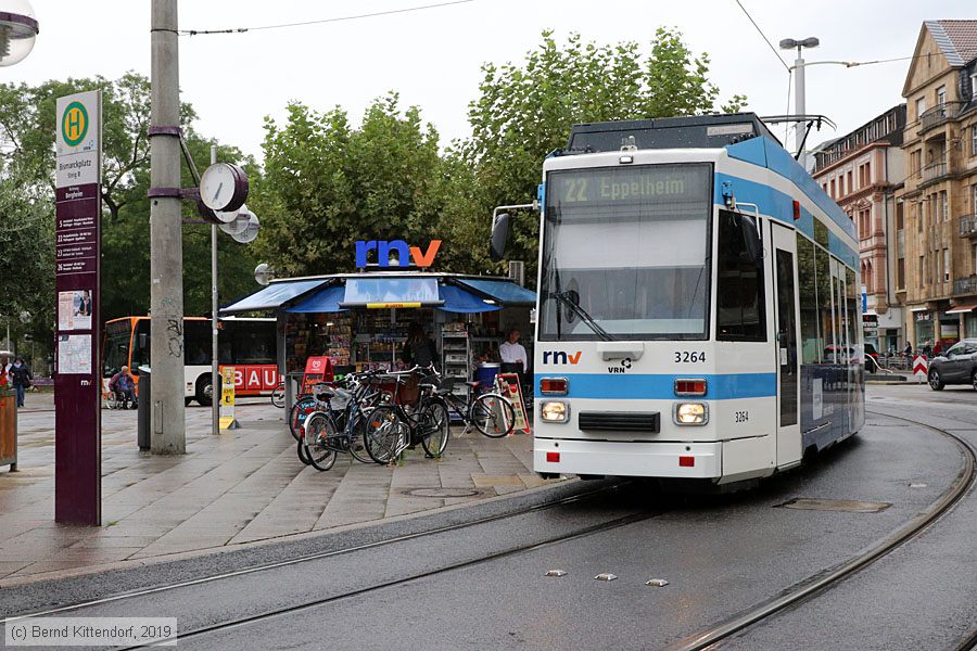 Straßenbahn Heidelberg - 3264
/ Bild: rnv3264_bk1909070011.jpg