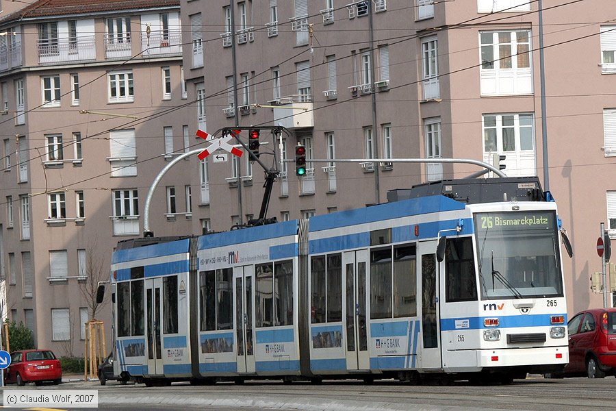 Straßenbahn Heidelberg - 265
/ Bild: hsb265_cw0703140073.jpg