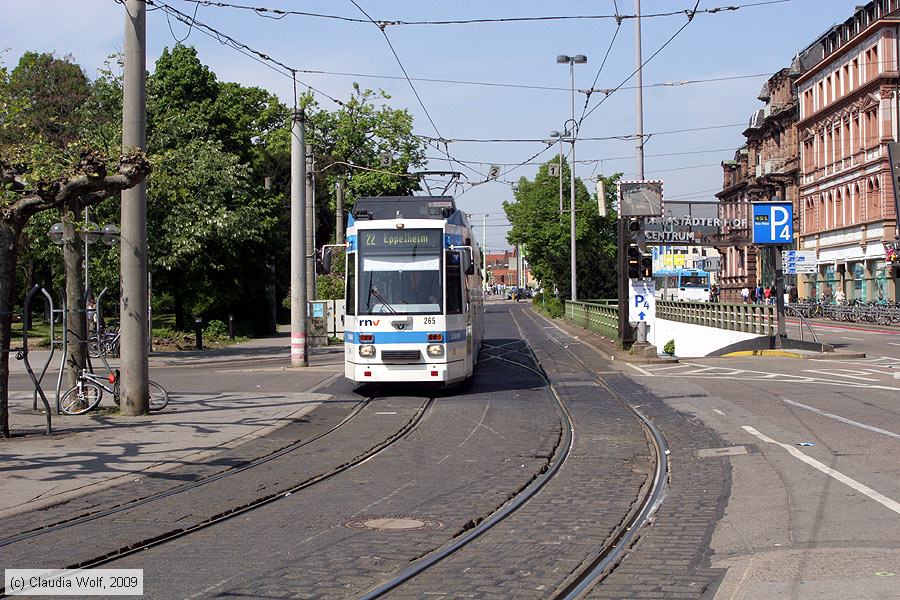 Stra&szlig;enbahn Heidelberg - 265
/ Bild: hsb265_cw0904260033.jpg