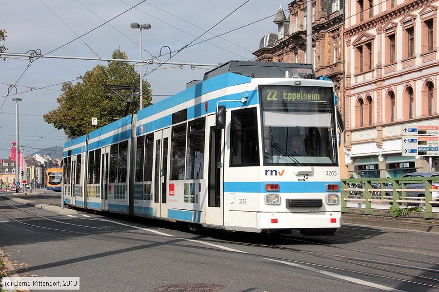 Straßenbahn Heidelberg - 3265
/ Bild: rnv3265_bk1309280029.jpg