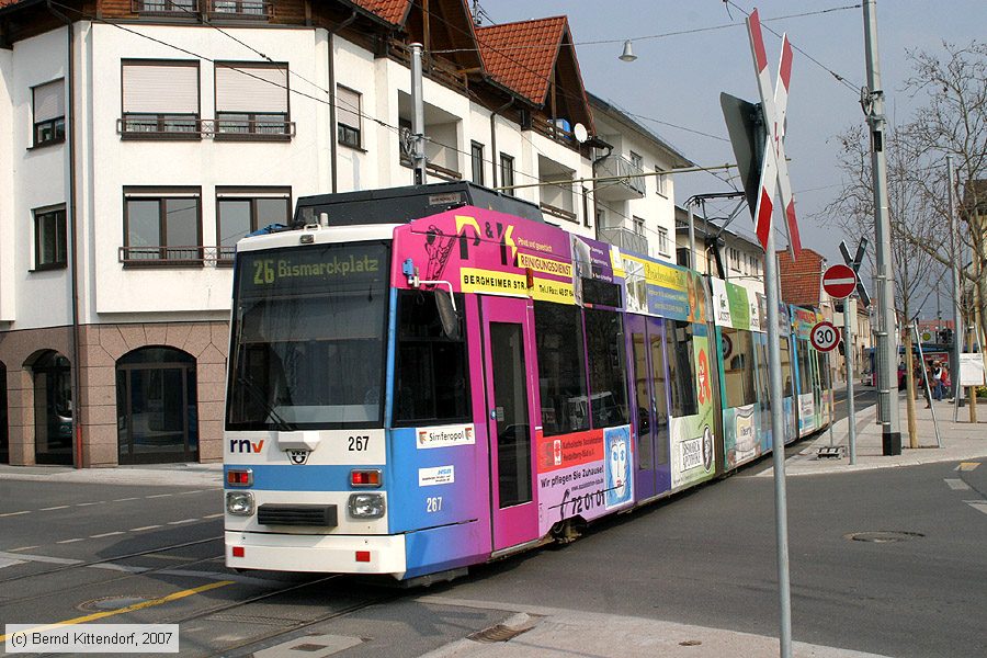 Stra&szlig;enbahn Heidelberg - 267
/ Bild: hsb267_bk0703140041.jpg