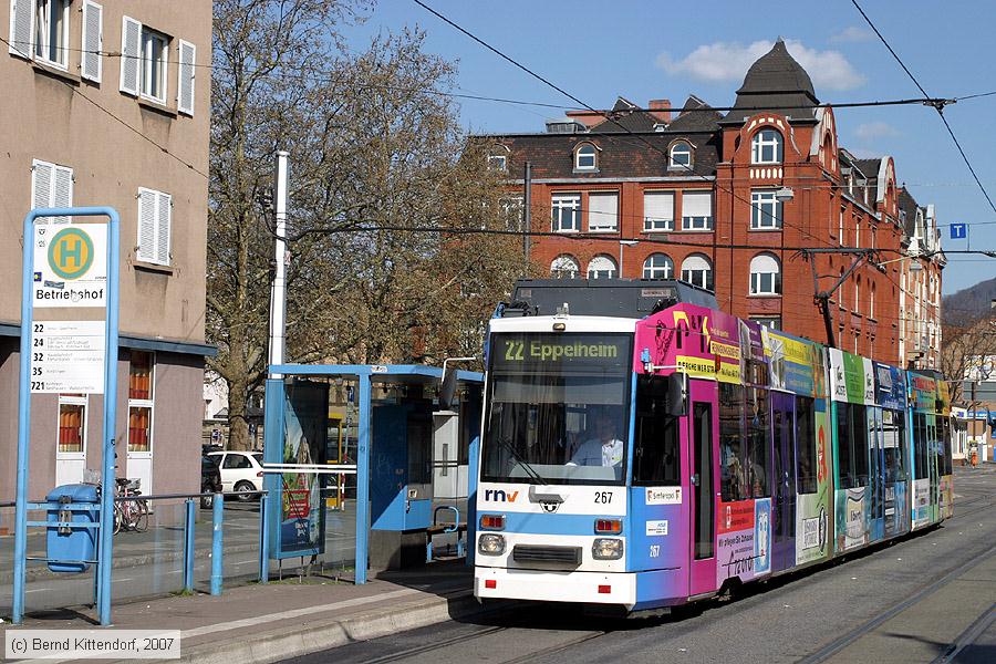 Stra&szlig;enbahn Heidelberg - 267
/ Bild: hsb267_bk0704080040.jpg