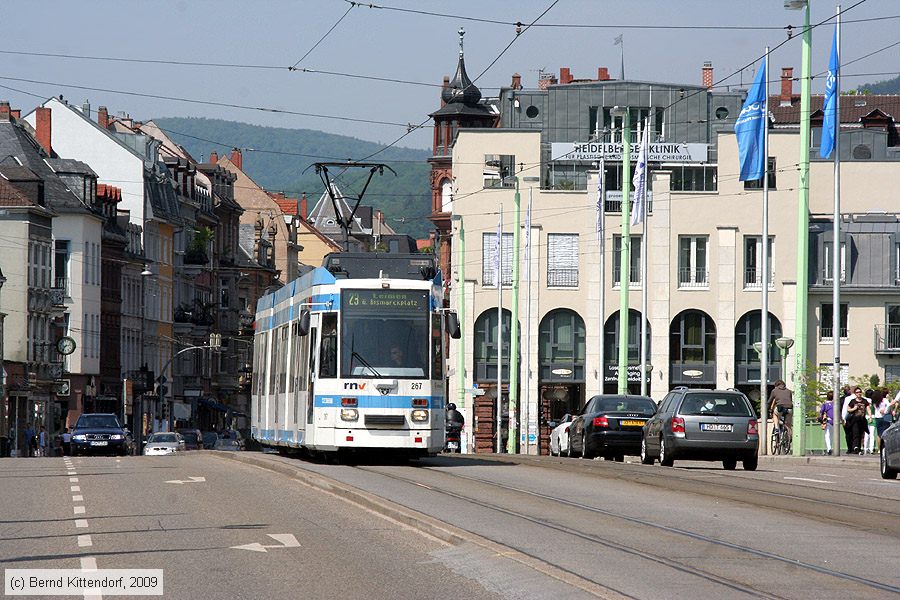 Stra&szlig;enbahn Heidelberg - 267
/ Bild: hsb267_bk0904260082.jpg