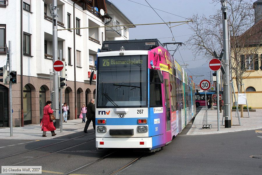 Stra&szlig;enbahn Heidelberg - 267
/ Bild: hsb267_cw0703140024.jpg
