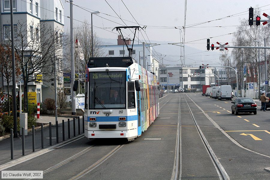 Stra&szlig;enbahn Heidelberg - 267
/ Bild: hsb267_cw0703140062.jpg