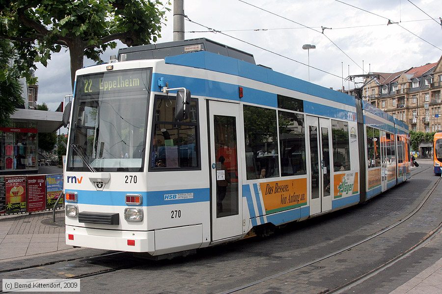 Straßenbahn Heidelberg - 270
/ Bild: hsb270_bk0906070443.jpg