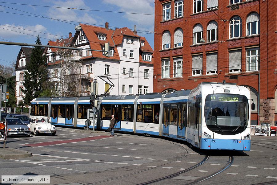 Straßenbahn Heidelberg - 273
/ Bild: hsb273_bk0704080026.jpg